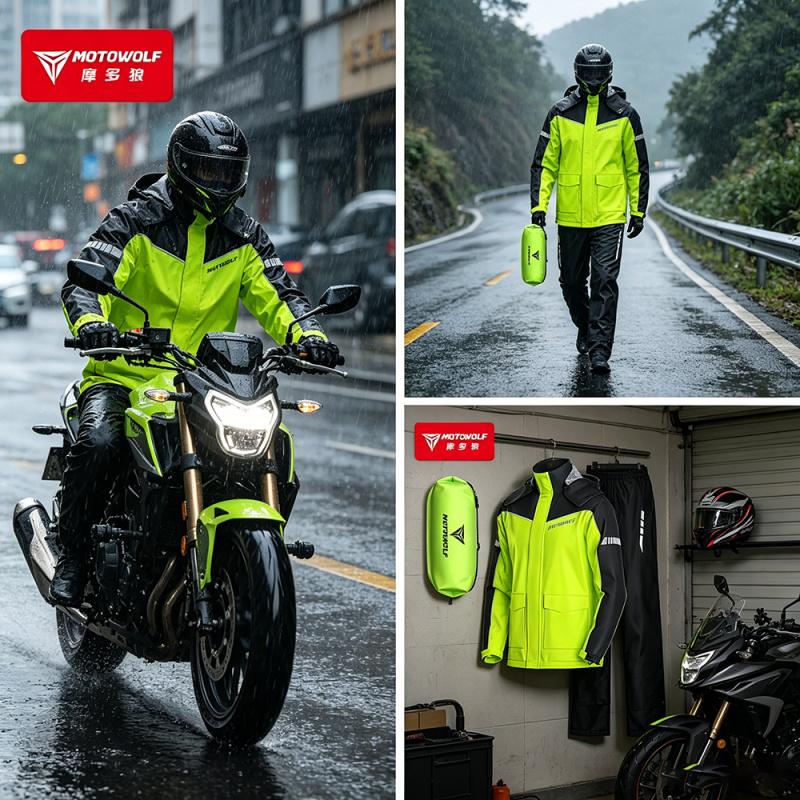 Motorcycle Gear Mesh - 모토울프 오토바이 레인코트 액세서리 방수 레인슈트