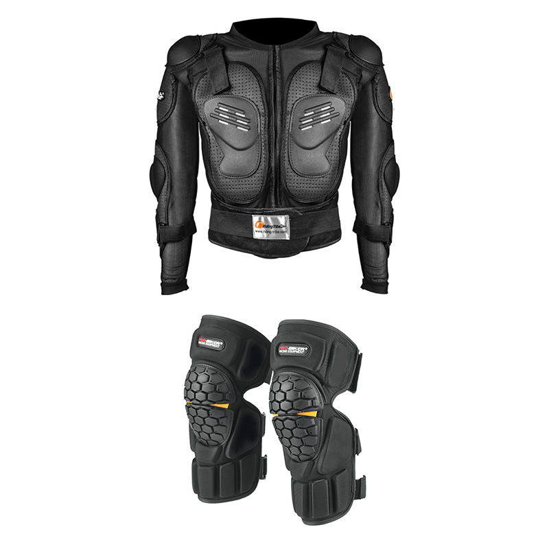 Chest Protector Armor - 성인용 오토바이 보호 재킷 및 무릎