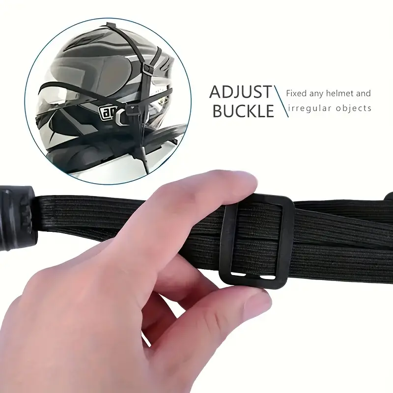 안전 후크가 있는 1Pc 오토바이 탄성 가방-다용도 헬 - Motorcycle Gear Mesh 리뷰 및 가격