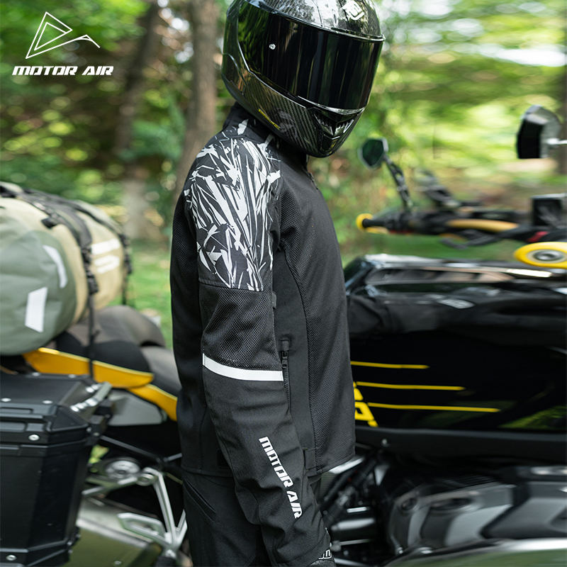 블랙 오토바이 재킷 남성 의류 라이딩 기어 최신 여름  - Motorcycle Gear Mesh 리뷰 및 가격