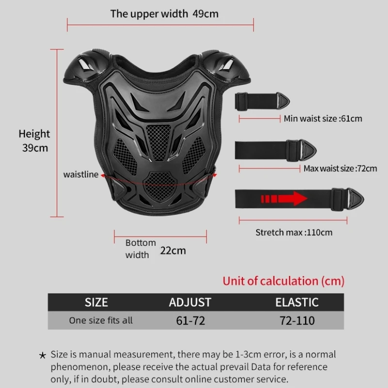 어린이 오토바이 라이딩 보호 장비 키즈 모토크로스 백  - Chest Protector Armor 리뷰 및 가격