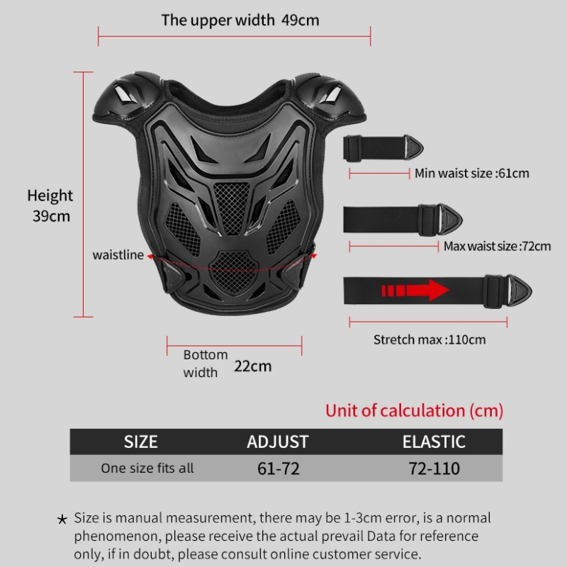어린이용 레이싱 모토크로스 아머, 아동용 남아 여아 낙 - Chest Protector Armor 리뷰 및 가격