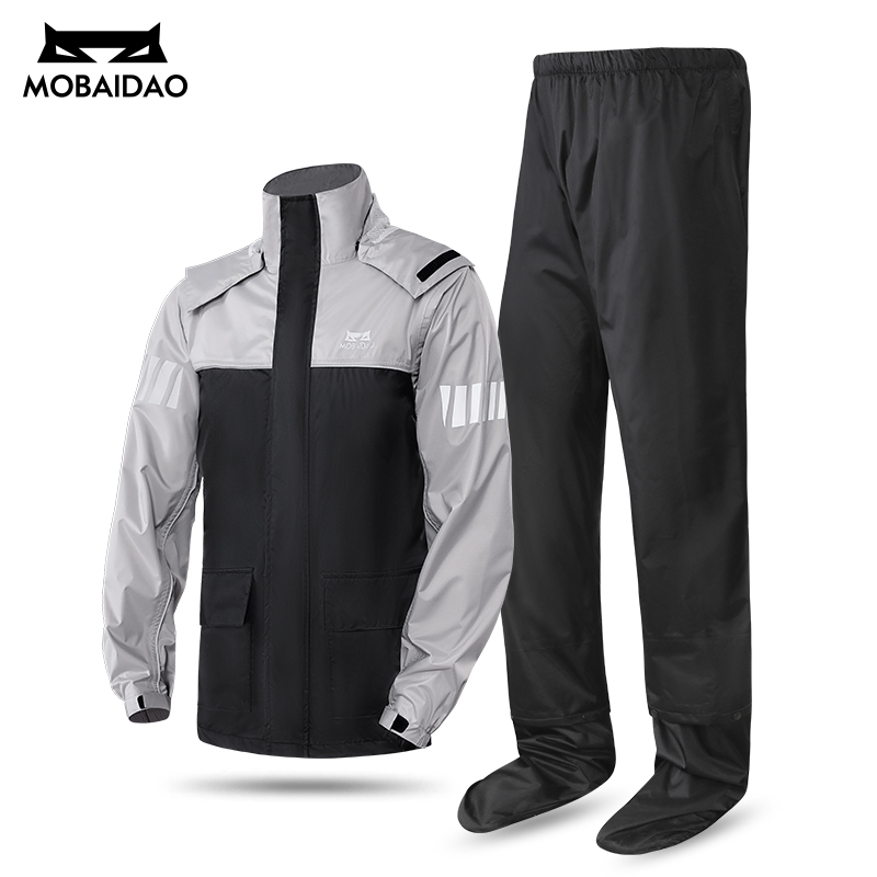 오토바이/자전거용 반사 방수 레인코트 & 바지 세트 2 - Motorcycle Gear Mesh 리뷰 및 가격