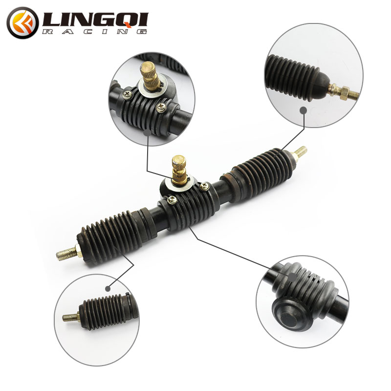 LINGQI Go Kart 오토바이 스티어링 휠 랙 피 - Motorcycle Gear Guide 리뷰 및 가격