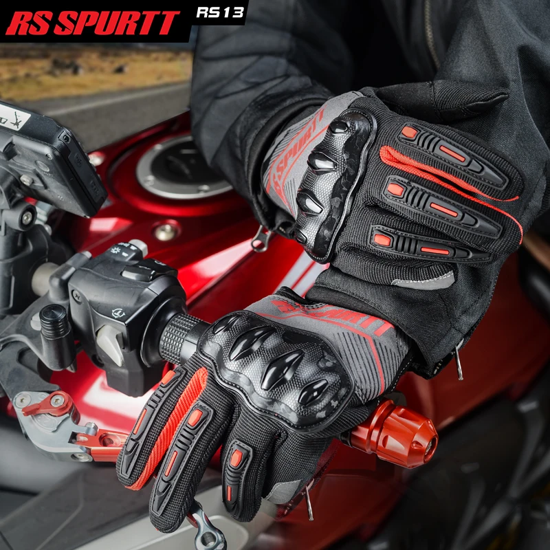 RS 풀핑거 오토바이 장갑 통기성 메쉬 터치 스크린 미 - Motorcycle Gear Mesh 리뷰 및 가격