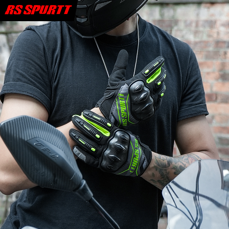 RS 풀핑거 오토바이 장갑 통기성 메쉬 터치 스크린 미 - Motorcycle Gear Mesh 리뷰 및 가격